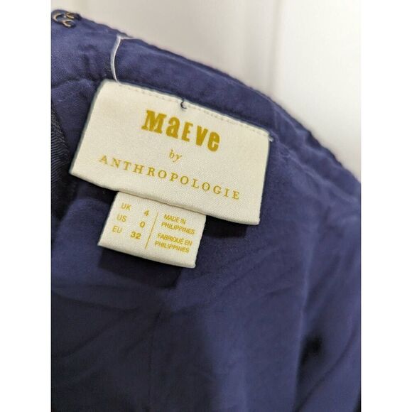 Anthropologie Maeve Tweed fringe skirt size 0 - Picture 5 of 11